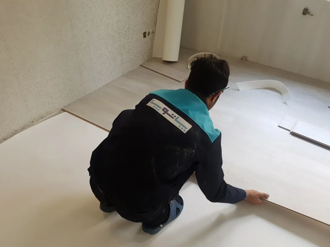 آموزش نصب پارکت لمینت روی سرامیک، سنگ و موزاییک