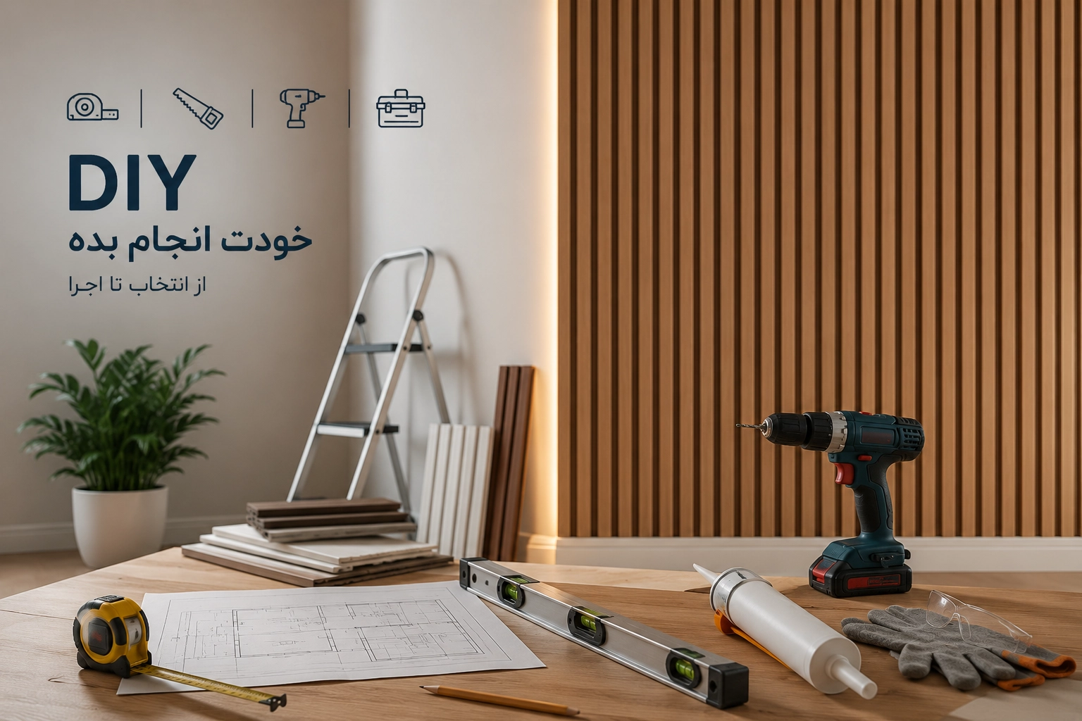 راهنمای خودت انجام بده پاتوپا برای پروژه‌های بازسازی و دکوراسیون داخلی