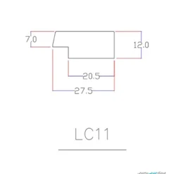 ابزار سمت راست لوور کد lc11