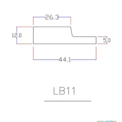 ابزار سمت چپ لوور کد lb11