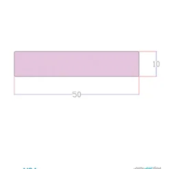 تسمه پلی استایرن بهینا کد N34-55 مقطع